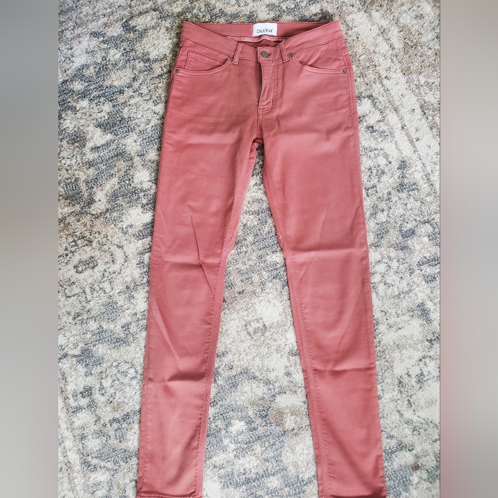 DUER pink sample sale no sweat pants
